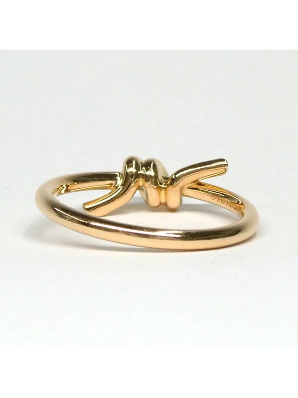 Tiffany & Co Knot Ring 18K Pink Gold